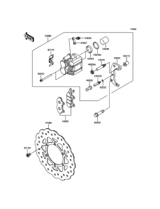  Передний тормоз