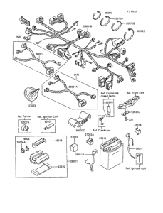 ZX500 Electrical equipment(zx500b-000651-