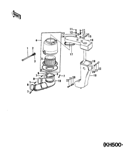 KH500 Воздухоочиститель