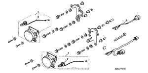 GL1800 (ABS) Foglight kit