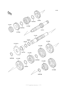 KX65 Трансмиссия