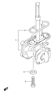 VL125 Топливный кран