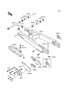 KLX250 Маятник