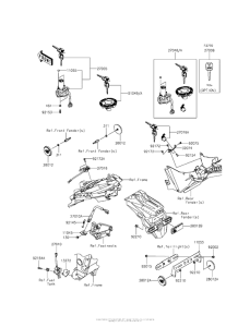 EX300 Замок зажикания