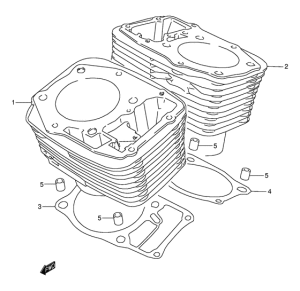 VL1500 Цилиндр