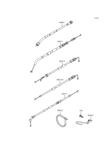 EX250 Тросы управления