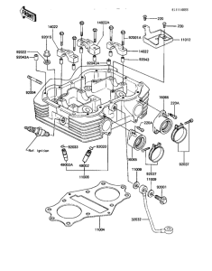 KZ440 Головка цилиндров
