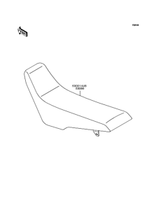 KLX250 Сиденье