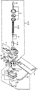 CL200 Карбюратор