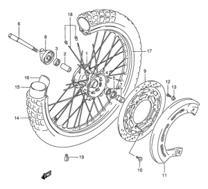 DR800 Transom + tube