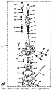 QT50T Карбюратор