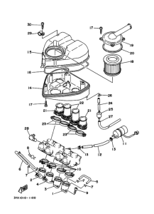 FZX250 Brktthermistor