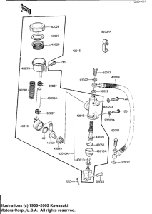 ZN1300 Задний тормозной цилиндр