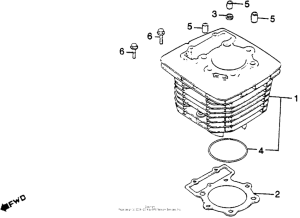 XR250R Цилиндры