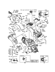 ZX1400 Fuel Tank(1 / 2)
