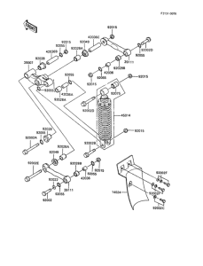 ER250 Подвеска  /  амортизатор