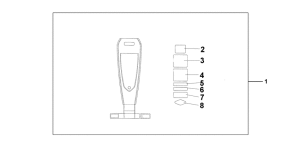 VT750CA Leather tank belt