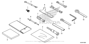 CB500X (ABS) Инструмент