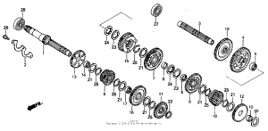 VT700C Трансмиссия