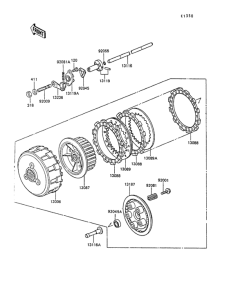 ZG1300 Сцепление