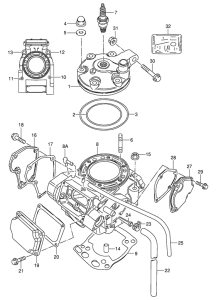 RM250 Цилиндр