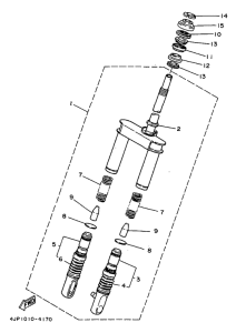 YV50 Передняя вилка
