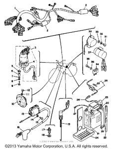 XT500C Электрика