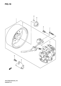 DR-Z70 Зажигание