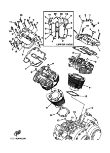 XV1900CU Цилиндр