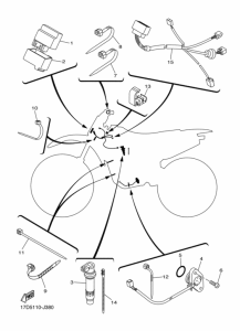 YZ250F Электрика 1
