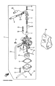 CW50RS Карбюратор