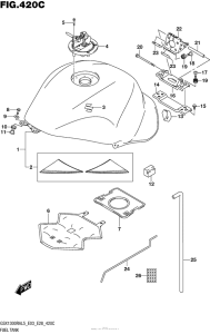 GSX1300R (ABS) Fuel Tank (Gsx1300Ral5 E33)