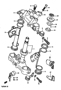 TS250 Траверса нижняя