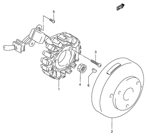 DF125 Зажигание