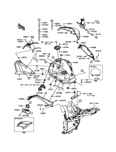 ZR800 Топливный бак