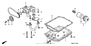 ST1100 Масляный насос