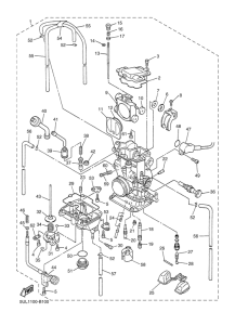 YZ250F Карбюратор