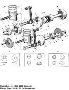 A1 Crankshaft / pistons