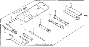 CB550 Инструмент