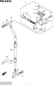 TU250 Главный тормозной цилиндр