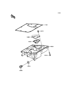 EX650 Маслянный поддон
