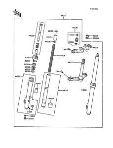  Передняя вилка