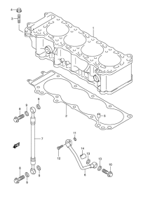 GSX1300R Цилиндр