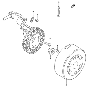 GZ250 Зажигание