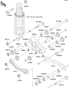 ZX1100 Подвеска