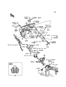 ZX1000 Обтекатели