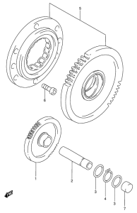 RF900 Муфта стартера