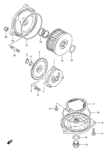 TU250 Маслонасос