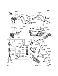 ZX1400 Rear Master Cylinder(1 / 2)