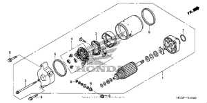ST1300P (ABS) Стартер
